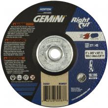 Saint Gobain 66252830587 - 6in.X.045in.X5/8in.-11 Gemini Cut Wheel (10/CA)
