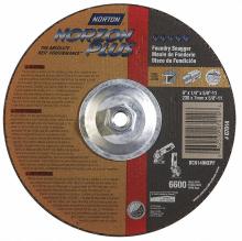 Saint Gobain 66253007014 - 9in.X1/4in.X5/8in.-11 Norzon Plus Foundry Grinding Wheel (10/BX)