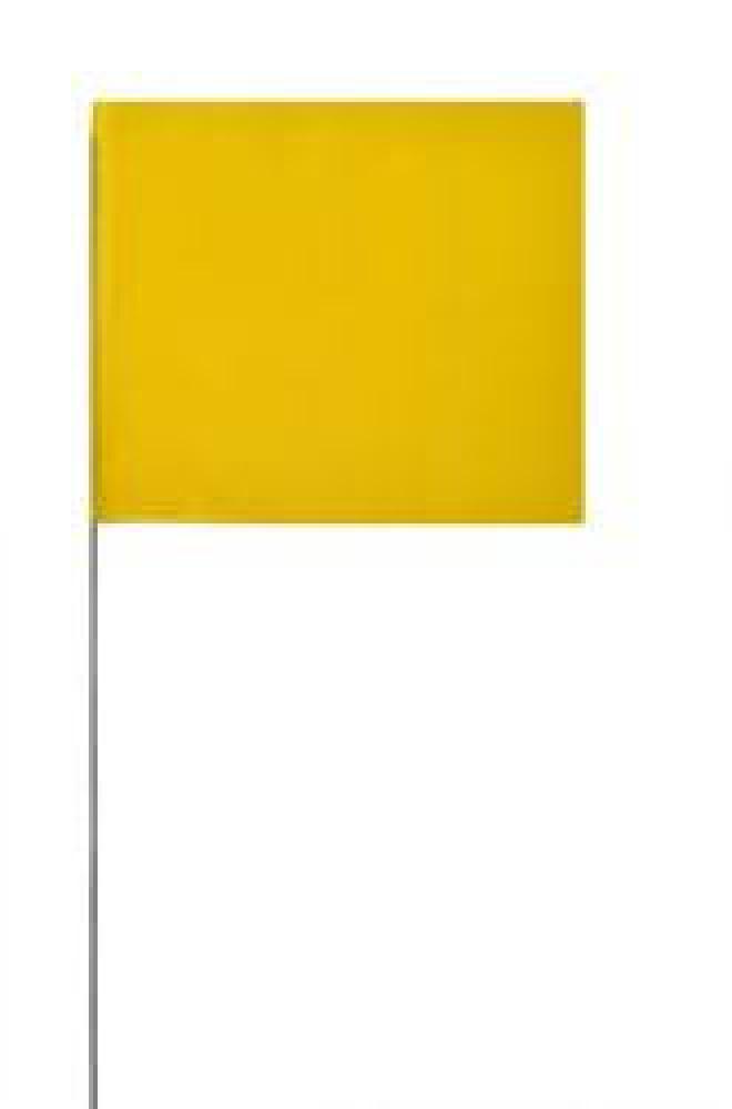 21in. Yellow Wire Flag