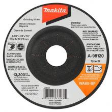 Makita A-98120-20 - Flexible Depressed Center Grinding Wheels
