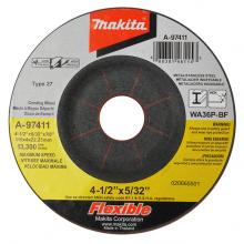 Makita A-97411-5 - Cordless Flexible Depressed Center Grinding Wheels