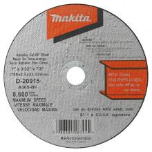 Makita D-20915 - Cut Off Wheels