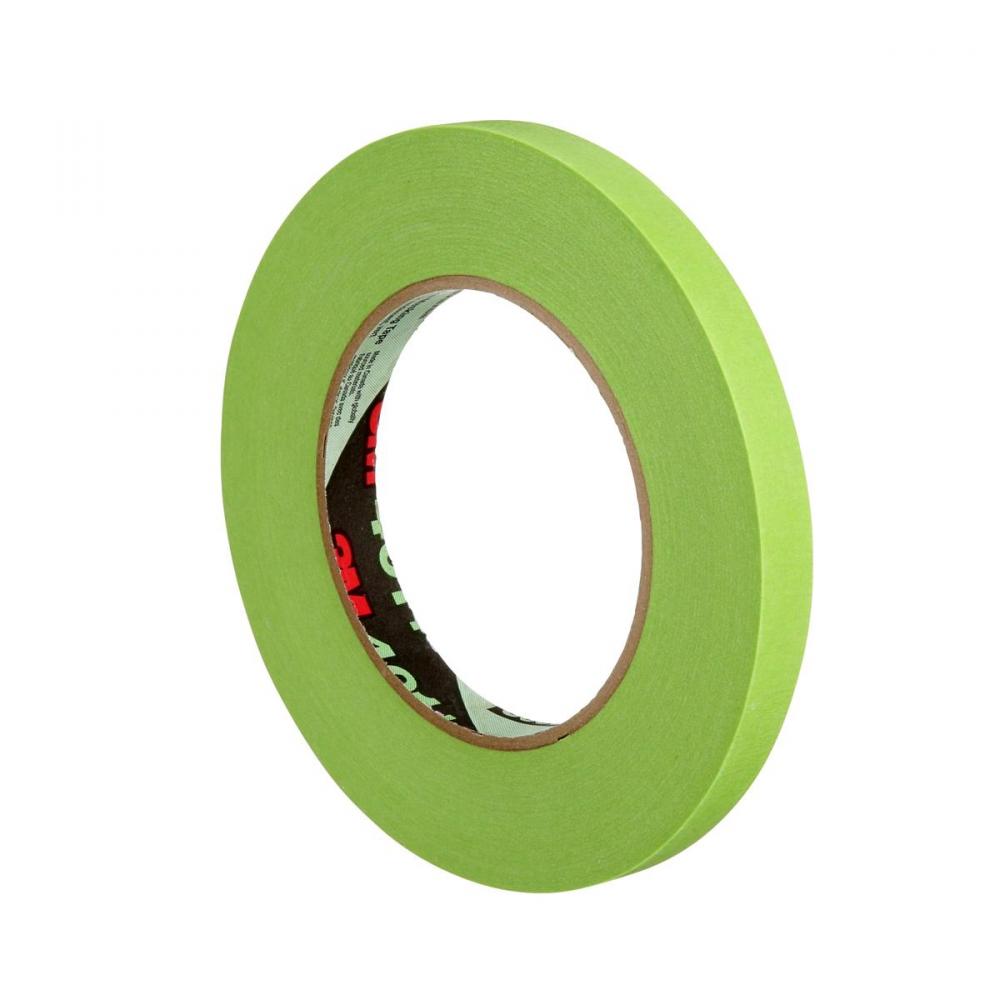 3Mâ„¢ High Performance Masking Tape, 401+, green, 6.7 mil (0.17 mm), 1/2 in x 60 y