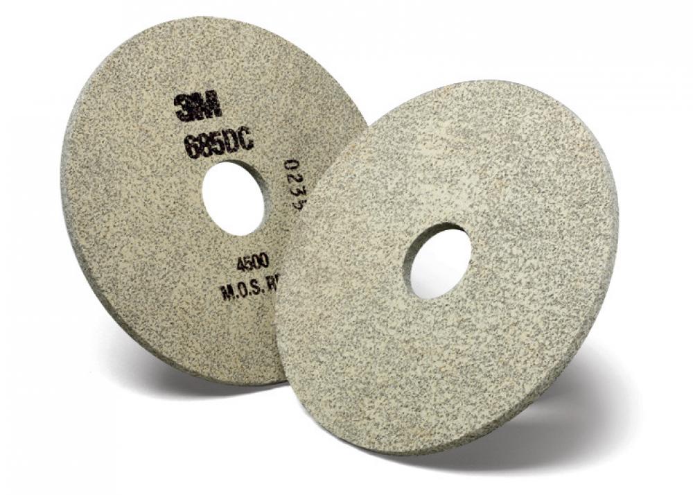 3M™ Trizact™ Diamond Polishing Wheel 685DC 1A8, 5 in x 1/2 in x 1-1/4 in 10 Micron