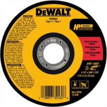 DeWalt DW8062 - 4-1/2in.X.045in.X7/8in. Cut Off Wheel