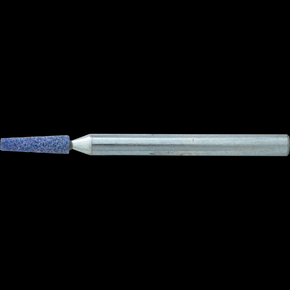 PFERD Vitrified Mounted Point, TOUGH, 1/8&#34; x 3/4, 80 Grit, B97,Ceramic Oxide,1/8&#34;Shank