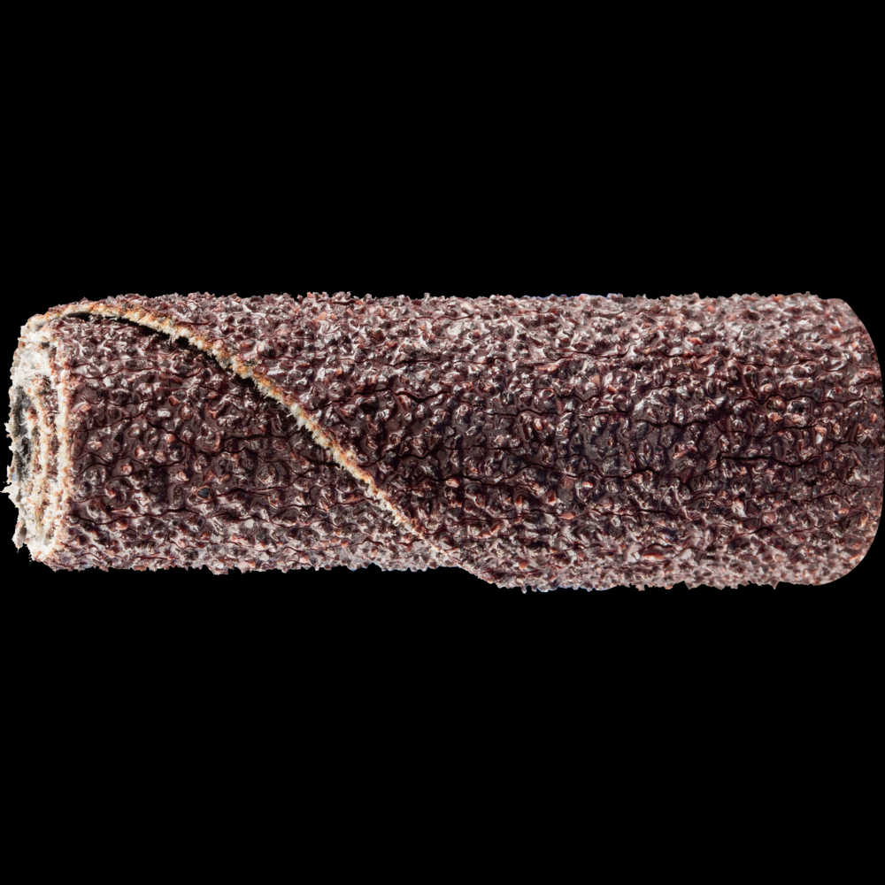 PFERD Cartridge Roll, 1/2&#34; x 1-1/2, 1/8&#34; arbor, Untapered shape,60 Grit,Aluminum oxide