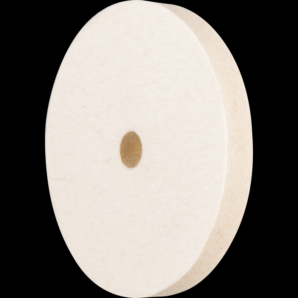 PFERD Felt Wheel, 3&#34; Dia, 3/8 Thick, 3/8&#34; Arbor Hole