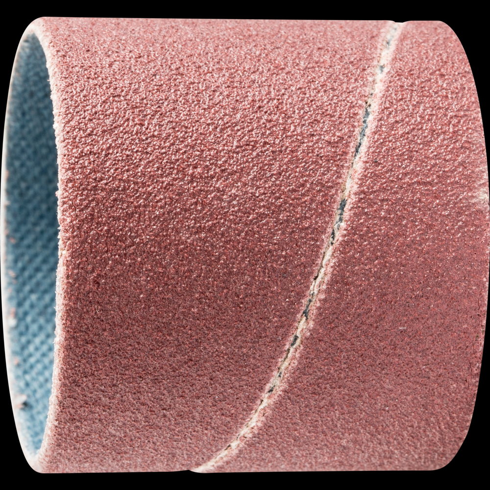 PFERD Spiral Band, 1-1/8&#34; x 1-1/8, Cylindrical Shape, 150 Grit, Aluminum oxide