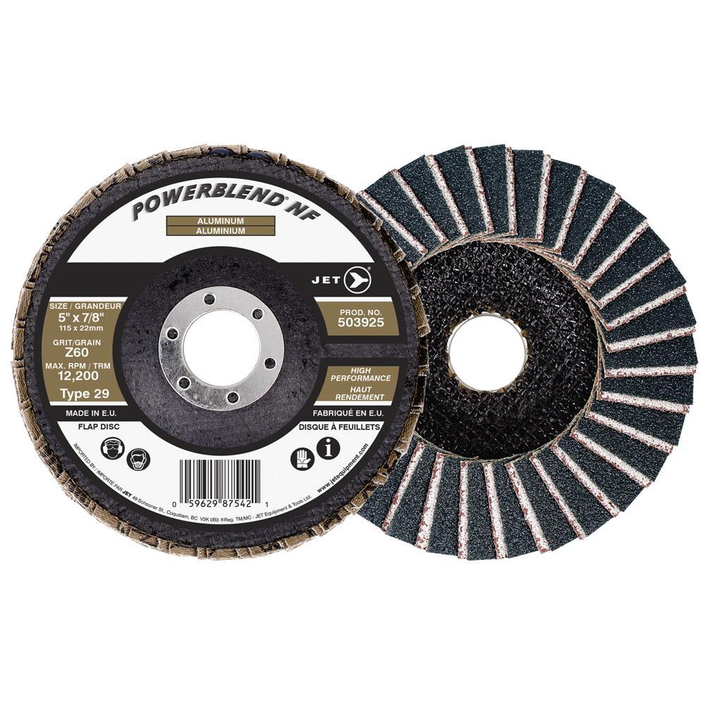 POWERBLEND High Performance Flap Discs for Angle Grinders
