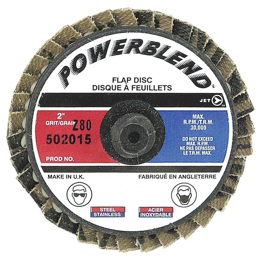 POWERBLEND High Performance Roll-On Flap Discs for Die Grinders