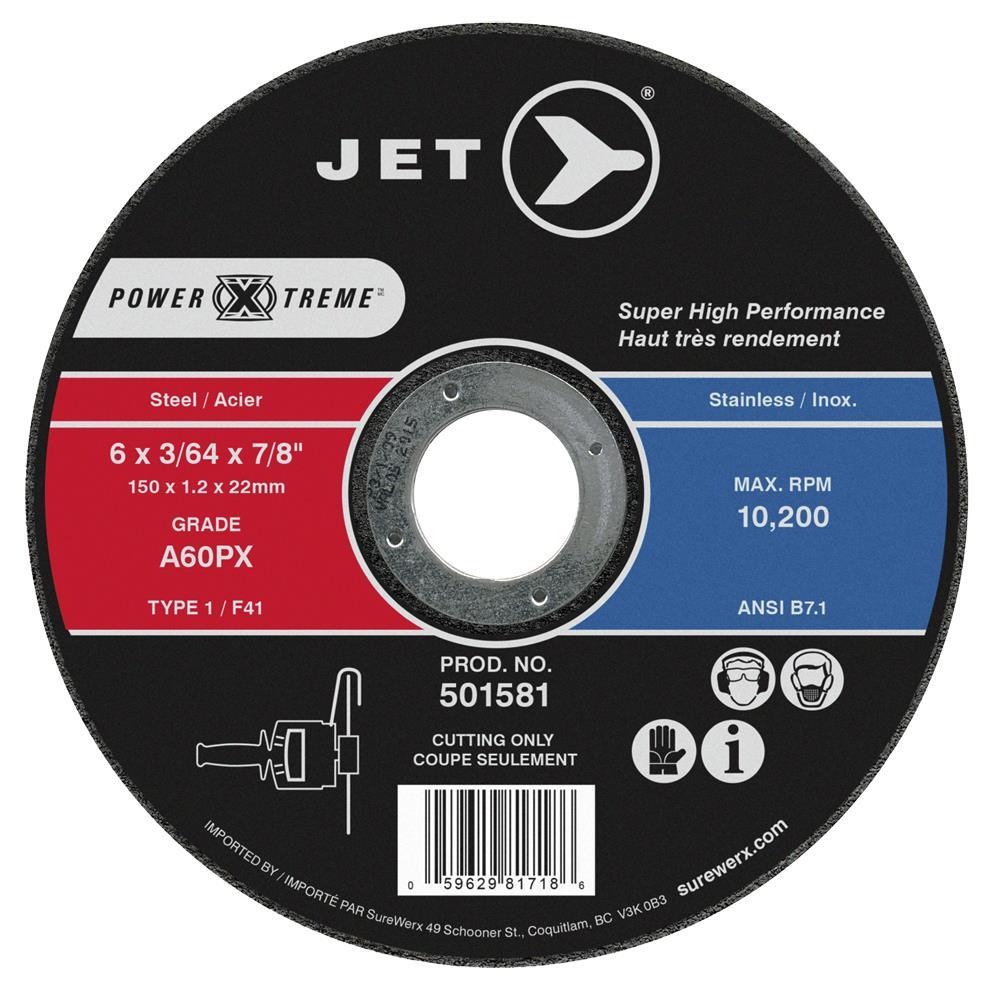 Power Xtreme Super High Performance Cut-Off Wheels for Angle Grinders