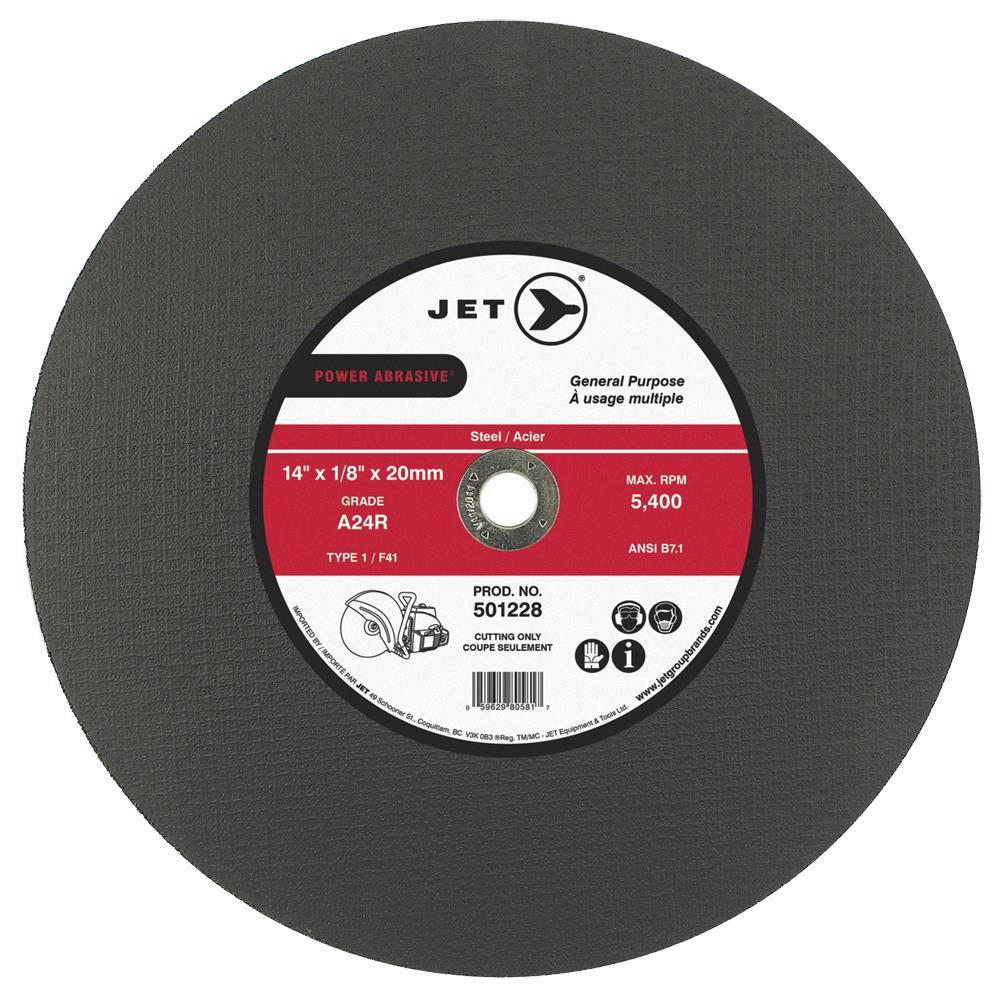 Power Abrasive General Purpose Cut-Off Wheels for High Speed Gas Saws