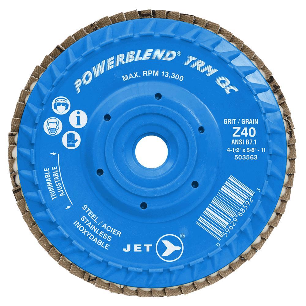 POWERBLEND TRM High Performance Trimmable Flap Discs
