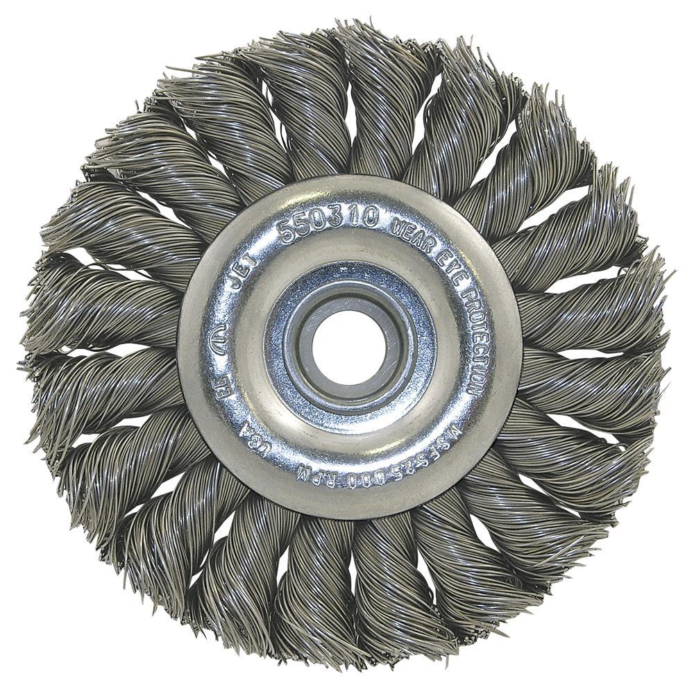 High Performance Full Cable Twist Knot Wheels