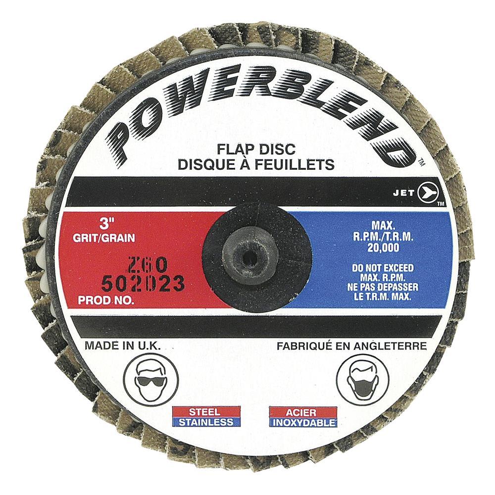 POWERBLEND High Performance Roll-On Flap Discs for Die Grinders
