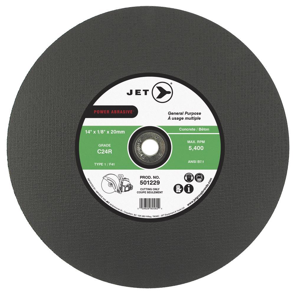 Power Abrasive General Purpose Cut-Off Wheels for High Speed Gas Saws