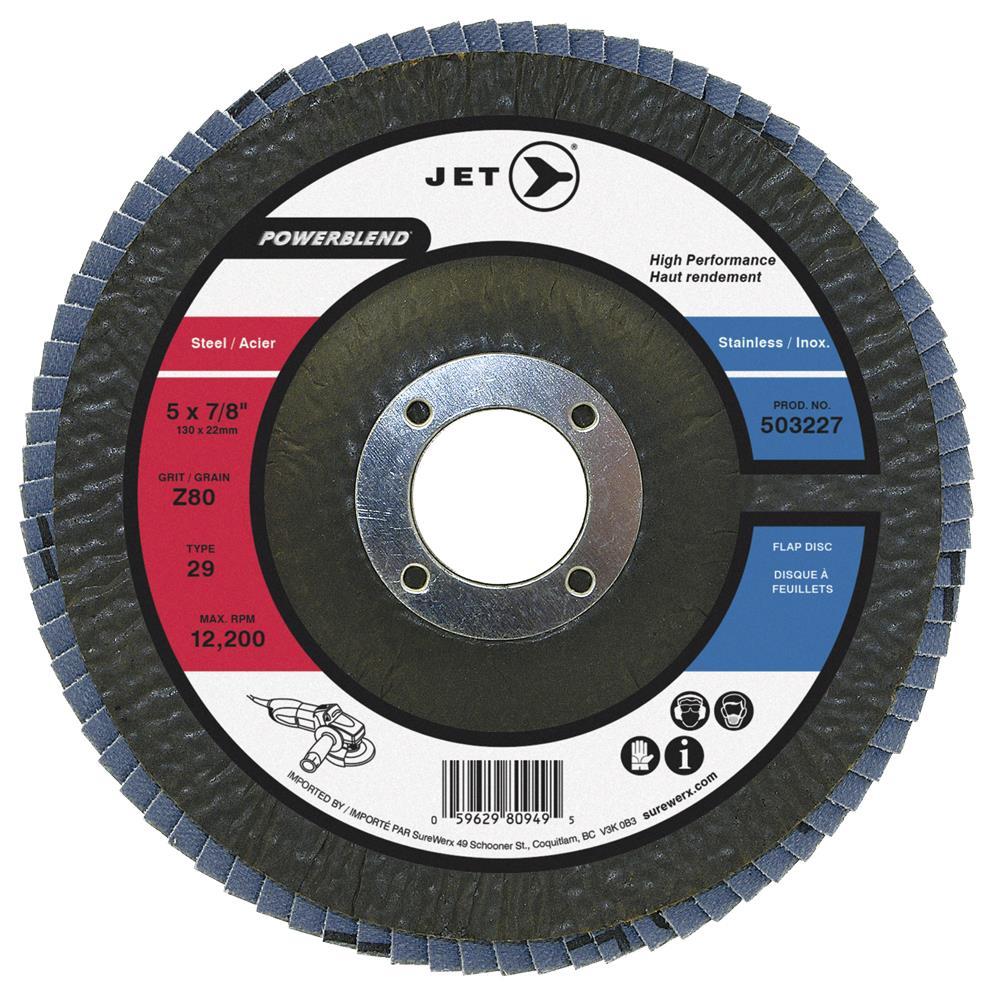 POWERBLEND High Performance Flap Discs for Angle Grinders