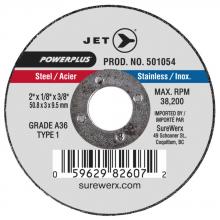 Jet - CA 501054 - POWERPLUS High Performance Cut-Off Wheels for Die Grinders