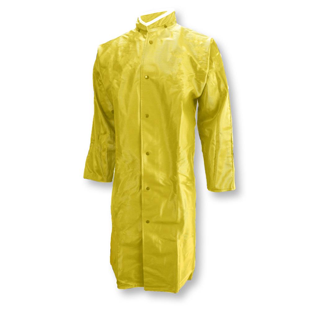 56SC Dura Quilt Coat with Snaps - Safety Yellow - Size 3X