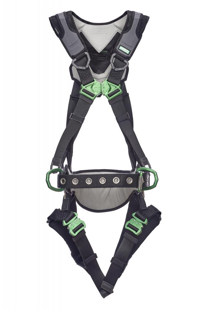 V-FLEX Harness, Construction, Standard, Back D-Ring, Hip D-Rings, Quick Connect