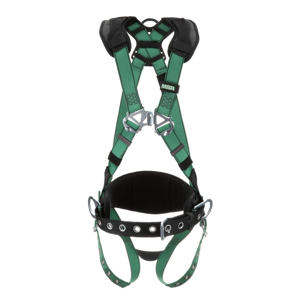 V-FORM Construction Harness, Super Extra Large, Back & Hip D-Ring, Tongue Buckle
