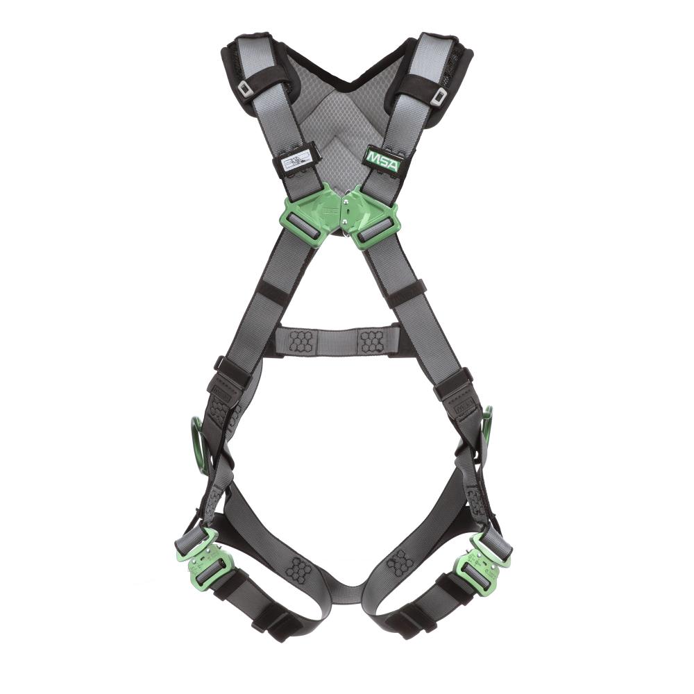 V-FIT Harness, Extra Large, Back & Hip D-Rings, Quick-Connect Leg Straps, Should
