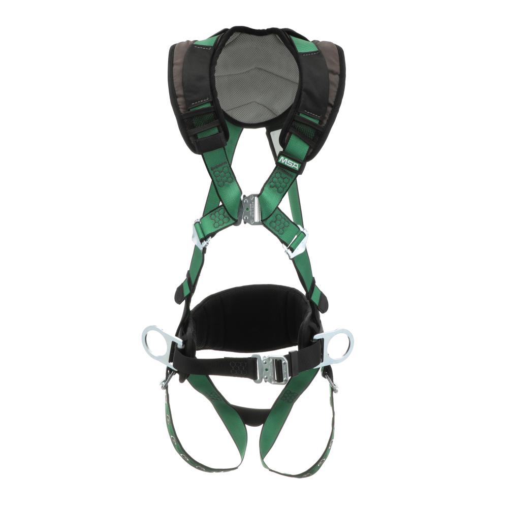 V-FORM+ Construction Harness, Super Extra Large, Back & Hip D-Ring, Tongue Buckl