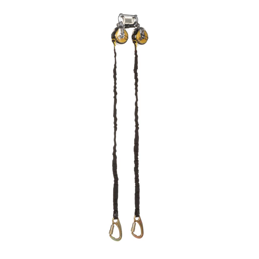 V-TEC Tieback Mini PFL, 9&#39; (2.7m), twin-leg, FP5K snaphooks, ANSI Z359.14