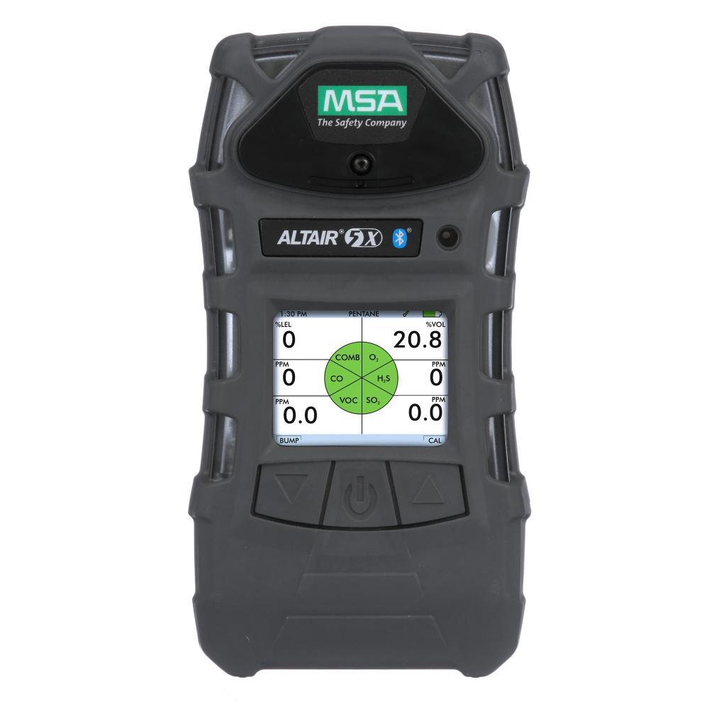 ALTAIR 5X Detector Color (LEL,O2,CO,H2S), (CSA), Charcoal, Instrument Only