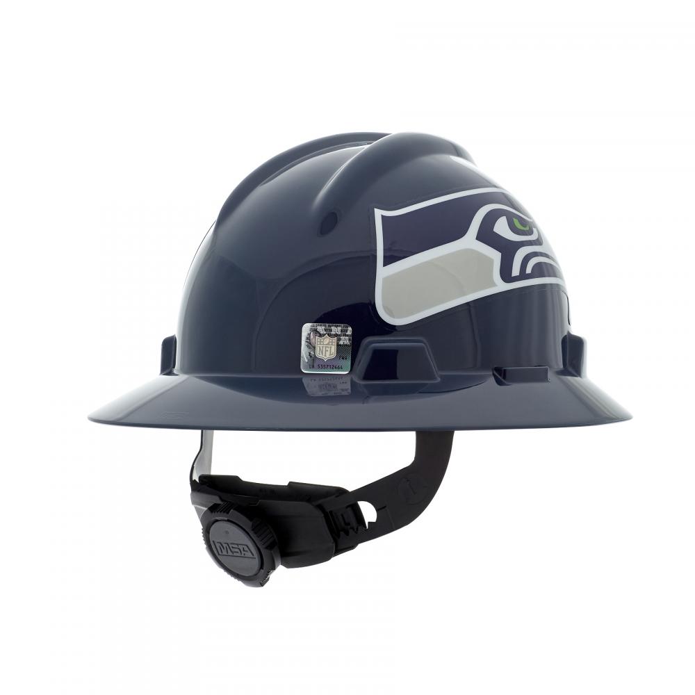 Seahawks hard hat full hot sale brim