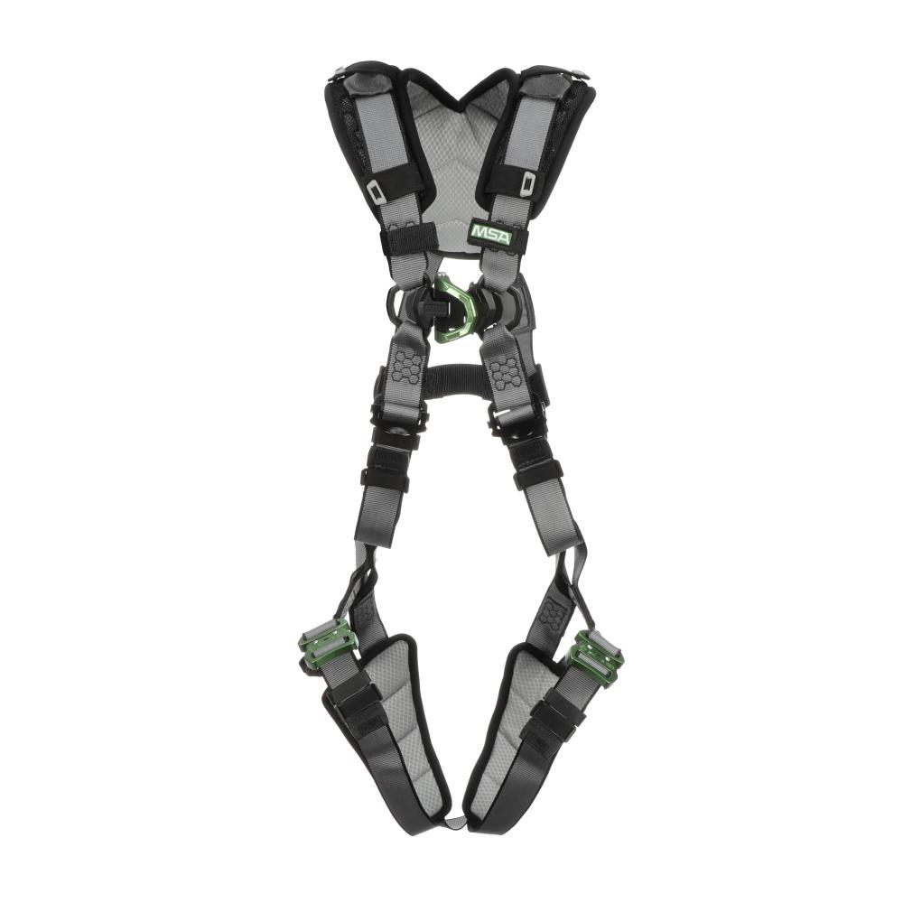 V-FIT Harness, Standard, Back D-Ring, Quick-Connect Leg Straps, Shoulder & Leg P