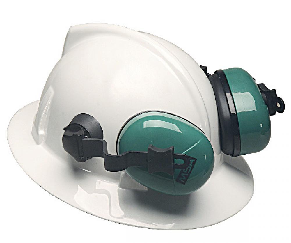 Sopranoâ„¢ Earmuff, For hats, Green, (NRR 25 dBA)