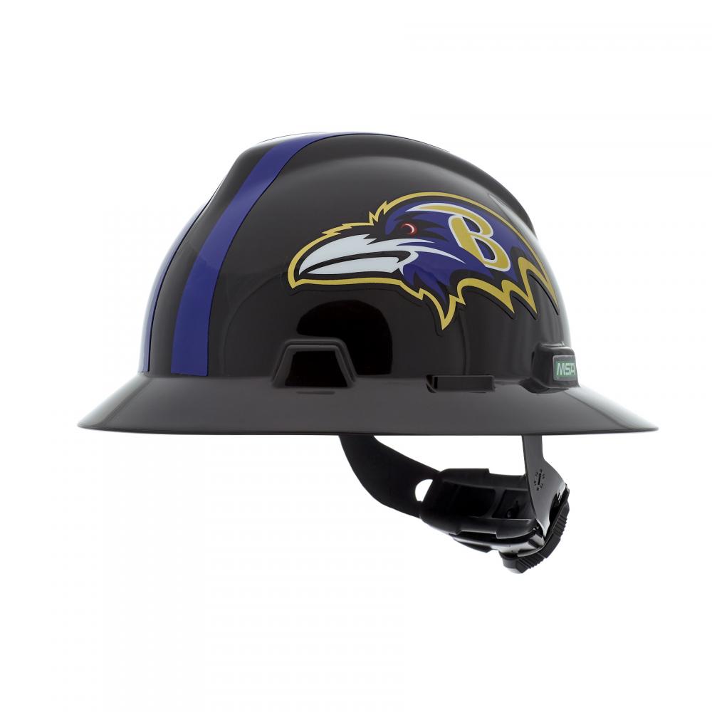 Full brim hard hats with nfl logos on sale