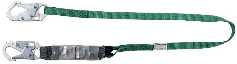 V-Series Standard single-leg fixed length energy absorbing lanyard, 4&#39;, 36C snap