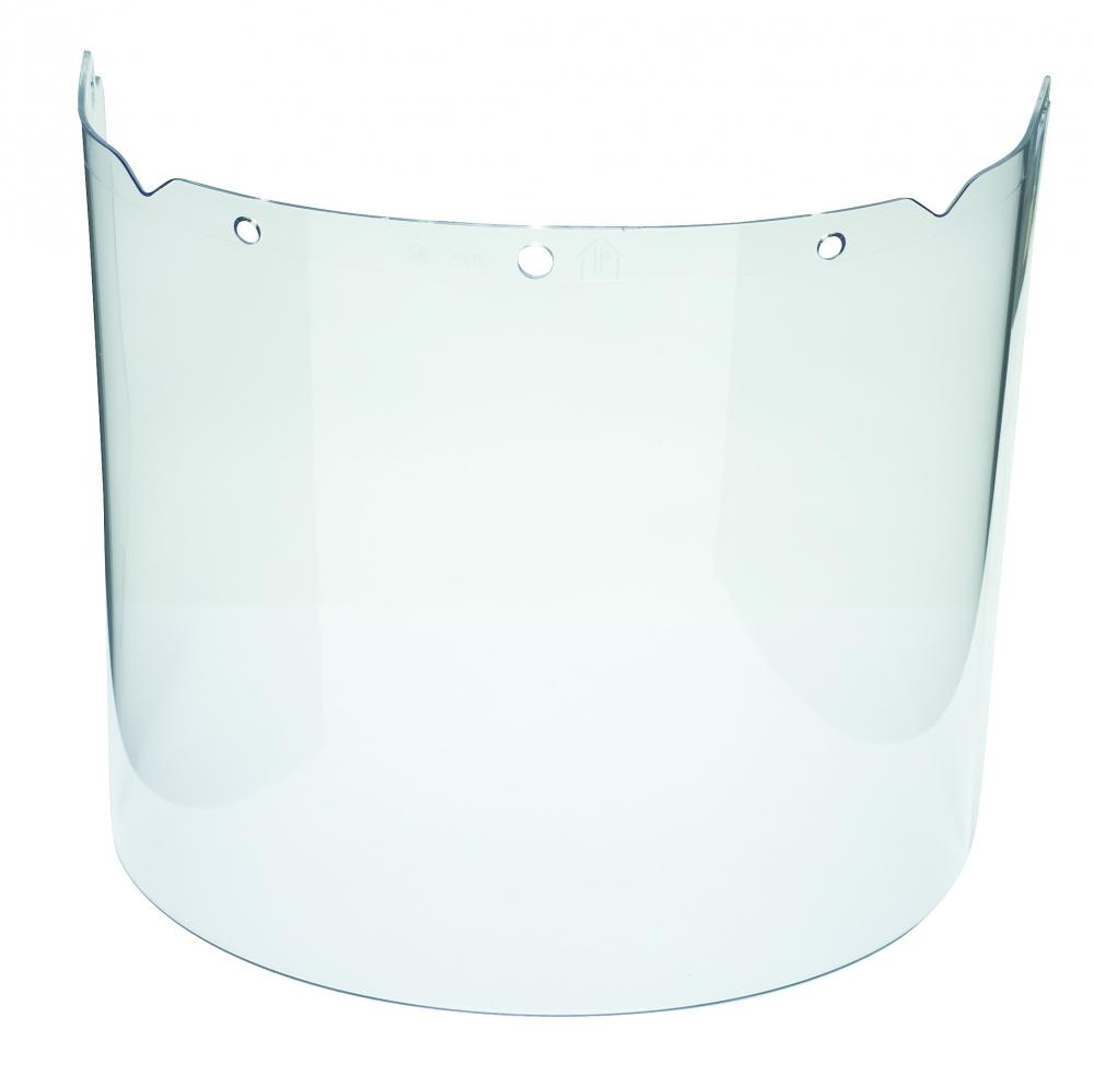 V-Gard Visor, Propionate, Clear, Molded, (8&#34;x17&#34;x.098&#34;)