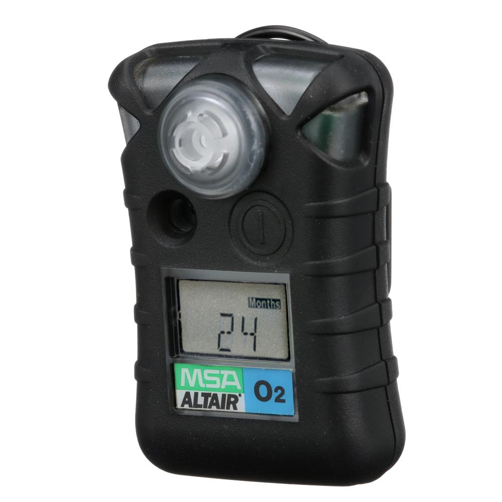 ALTAIR: Oxygen O2 (Low: 19.5%, High: 23.0%), Black