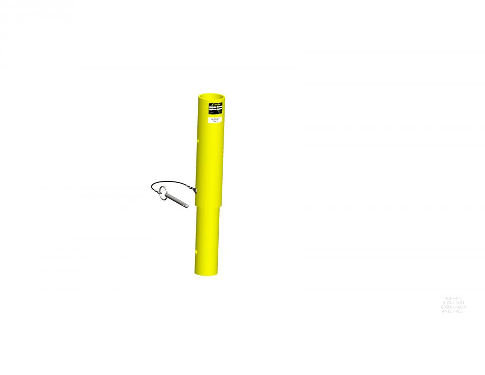 Mast Extension,15&#34;,IX