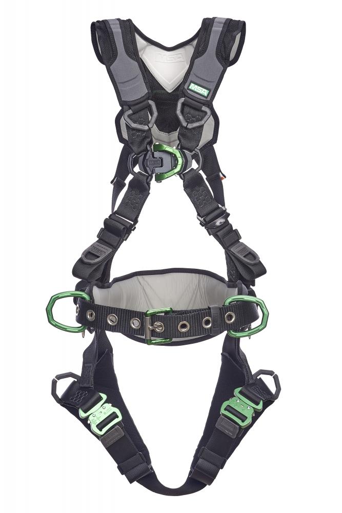 V-FLEX Harness, Construction, Super Extra Large, Back D-Ring, Chest D-Ring, Hip