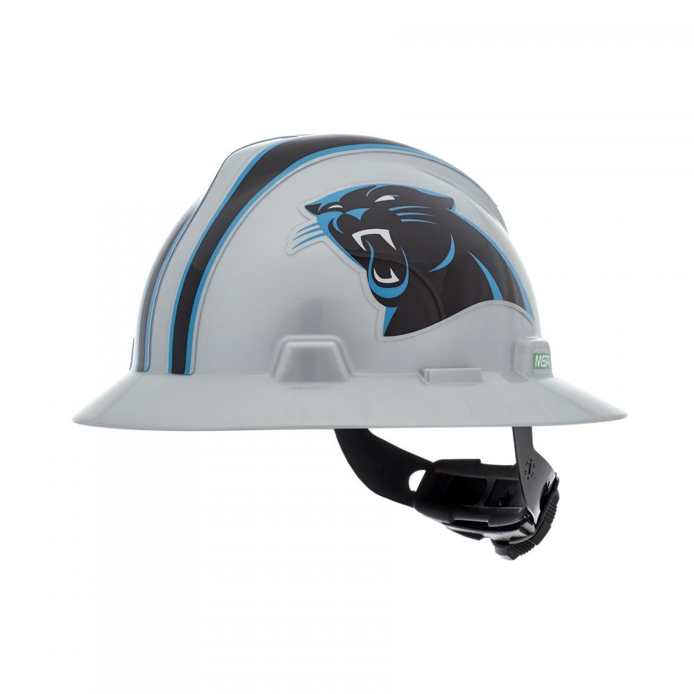 NFL V-Gard Full Brim Hard Hat, Carolina Panthers