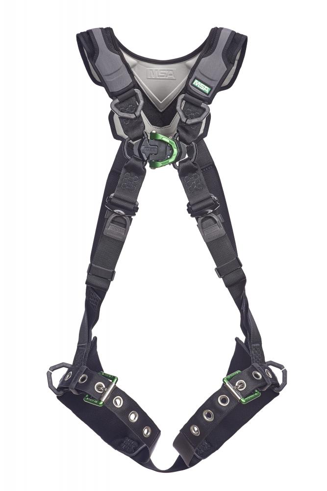 V-FLEX Harness, Standard, Back D-Ring, Chest D-Ring, Tongue Buckle Leg Straps