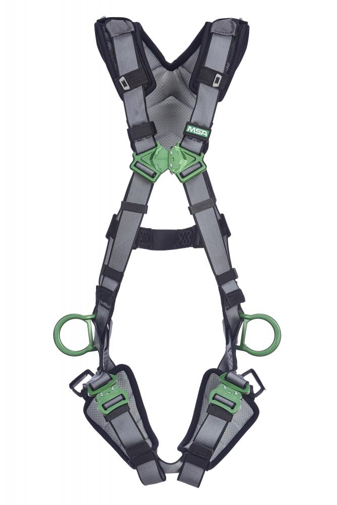 V-FIT Harness, Super Extra Large, Back & Hip D-Rings, Quick-Connect Leg Straps,