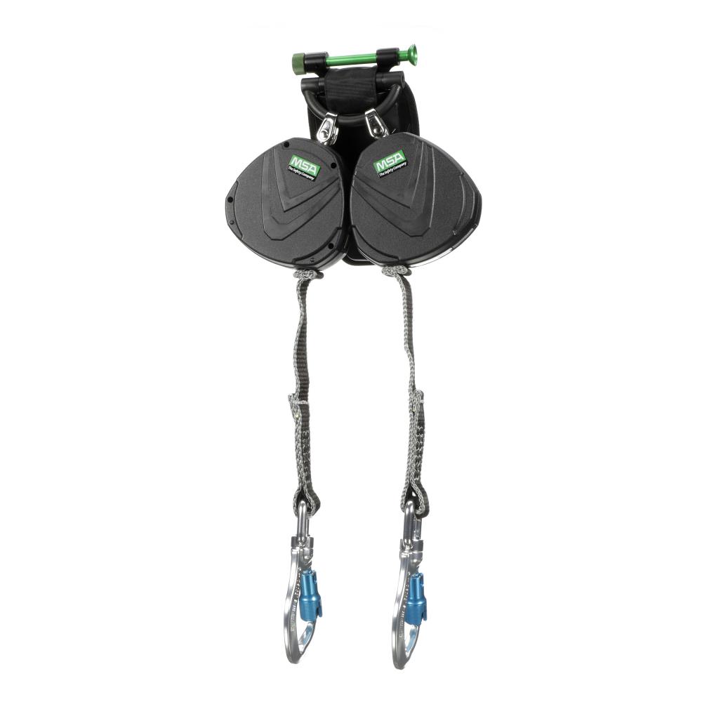 V-EDGE, Leading Edge Web SRL, 8ft, (2.4m), Twin Leg, Aluminum Swivel Carabiner,