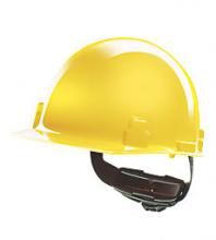 MSA Safety GV825-00A0000-000 - Thermalgard, Helmet, non-vented, yellow, Fas-Trac III PVC for ThermalGard  4 tab