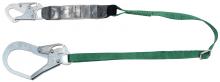 MSA Safety 10191757 - V-Series Standard single-leg adjustable energy absorbing lanyard, 6', 36CL large