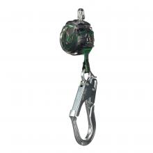 MSA Safety 63013-00ACA - V-TEC WEB PFL, 10' (3m), single-leg, AL36CL snaphook, steel carabiner (top), Cle