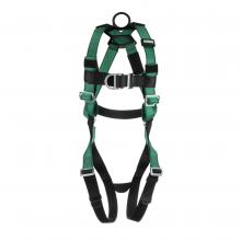 MSA Safety 10197433 - V-FORM Harness, Extra Large, Back & Chest D-Rings, Qwik-Fit Leg Straps