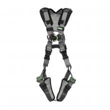 MSA Safety 10194945 - V-FIT Harness, Standard, Back D-Ring, Quick-Connect Leg Straps, Shoulder & Leg P