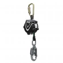 MSA Safety 64013-00E - V-SHOCK PFL, 10' (3m), single-leg, aluminum swivel snaphook, steel carabiner (to