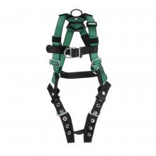 MSA Safety 10197206 - V-FORM Harness, Extra Small, Back, Chest & Hip D-Rings, Tongue Buckle Leg Straps